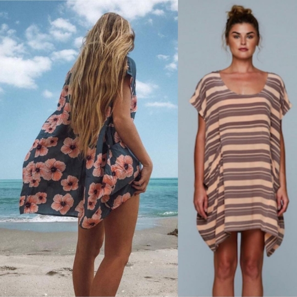 New Acacia Mana mid pacific dress red black hibiscus print L rare BNWT - Picture 15 of 16